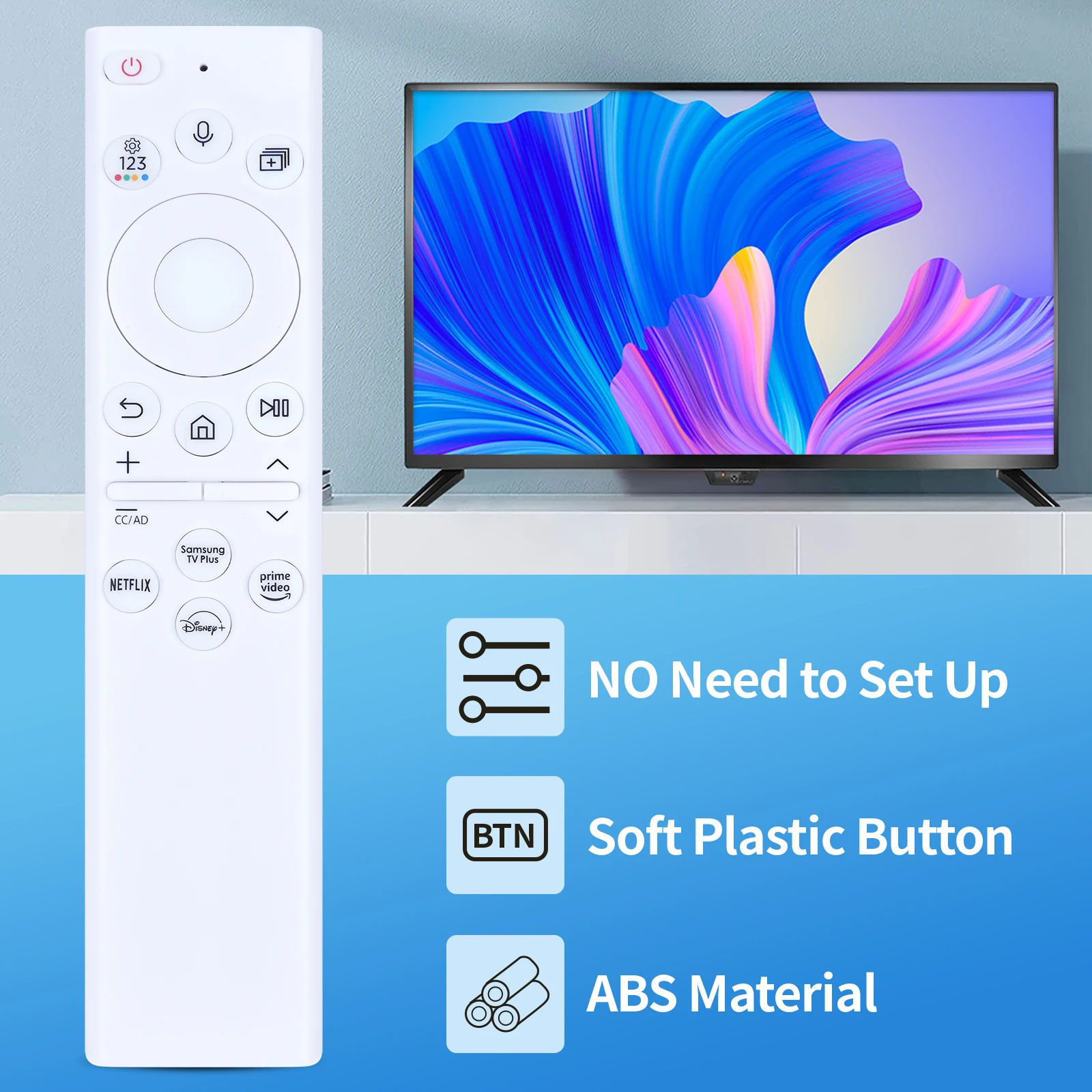 Nuevo BN59-01391A Control remoto por voz para Samsung TV carga Solar QN43LS01BAFXZC QN43LS01BAFXZC QN55LS03BAFXZA LS03B - imagen 3