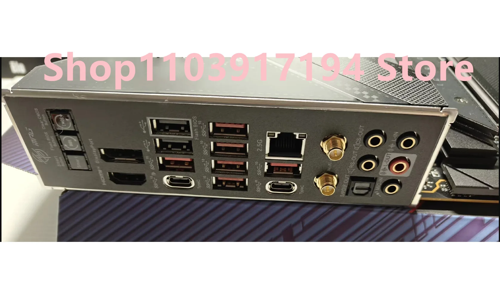 Placa base WIFI de CARBON MPG X670E - imagen 4