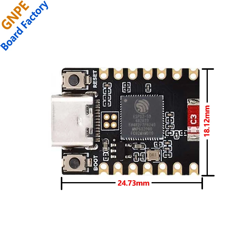 ESP32-C6 / ESP32-S3/RP2350 Mini placa de desarrollo con pantalla OLED de 0,42 pulgadas - imagen 4