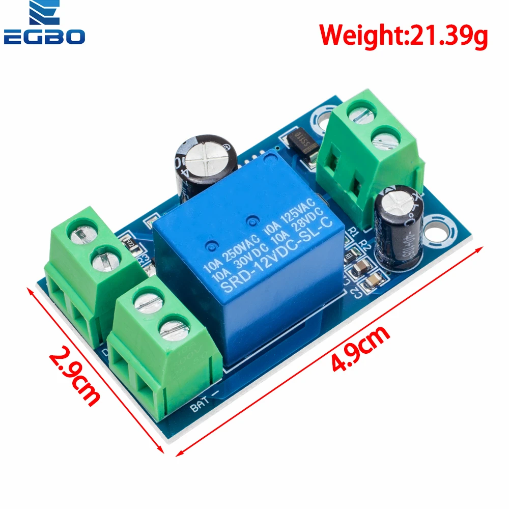 Módulo de protección de apagado yx-x804 de conmutación automática UPS, fuente de alimentación de batería de corte de emergencia, placa de Control de 12V a 48V - imagen 2