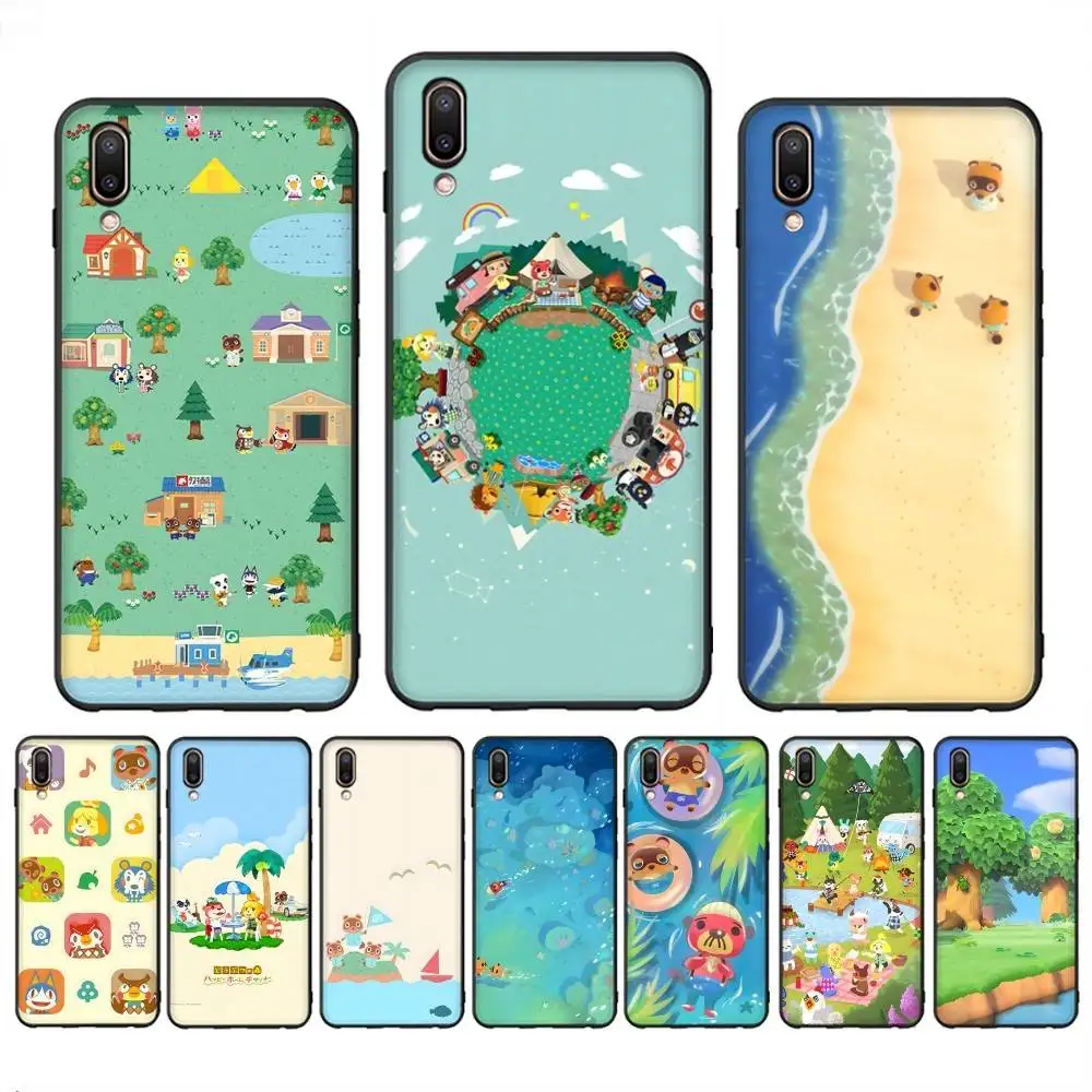 Funda de teléfono A-Animal C-Crossing para Redmi Note 4X5 A 6 7 8 T 9 9S 10 11 11S 11Epro Poco M3 pro