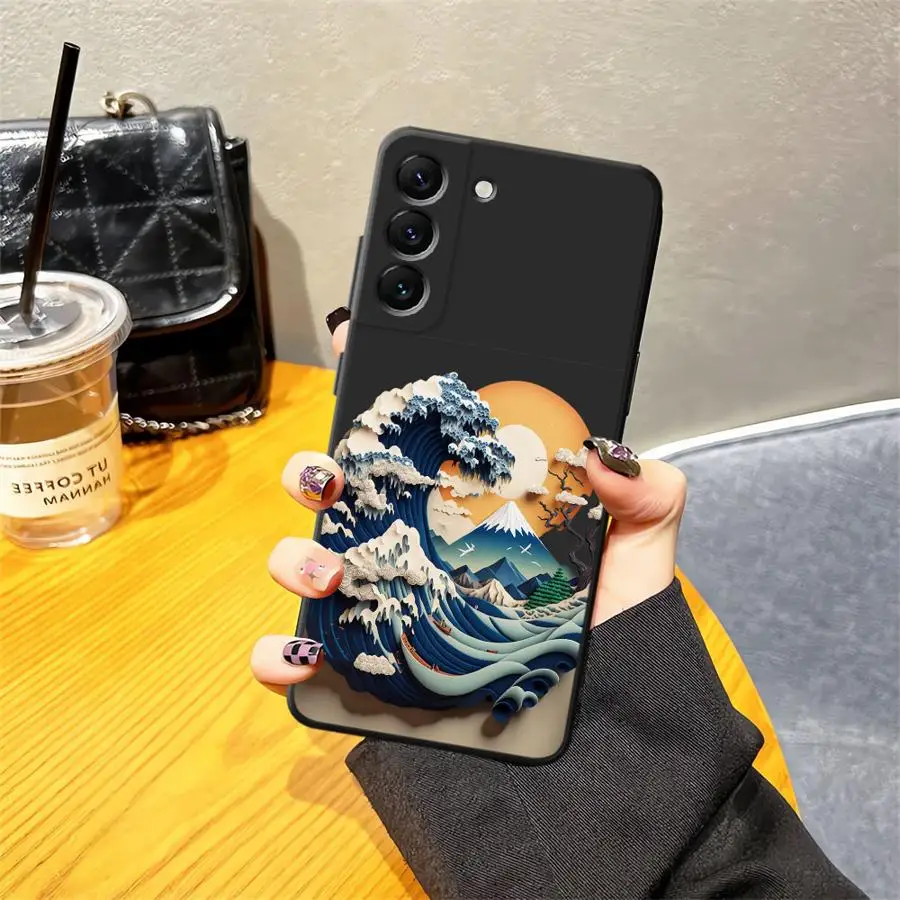 Funda con suspensión de cielo de verano para Honor Magic5Lite X9a 90 X7 70 X5b 8X X8 X6 200 400 Lite, funda negra suave para teléfono - imagen 2