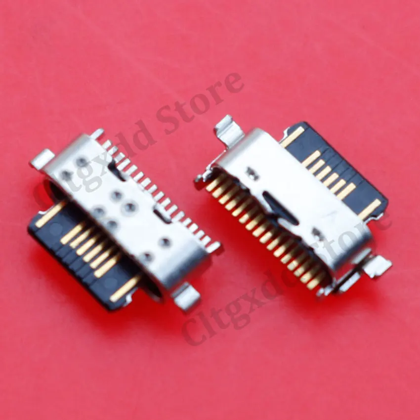 Cltgxdd conector de puerto de carga tipo C para Motorola Moto G30 XT2129 XT2041 E8 G7 G8 Power XT1955, 2/5/10/20 Uds. - imagen 2