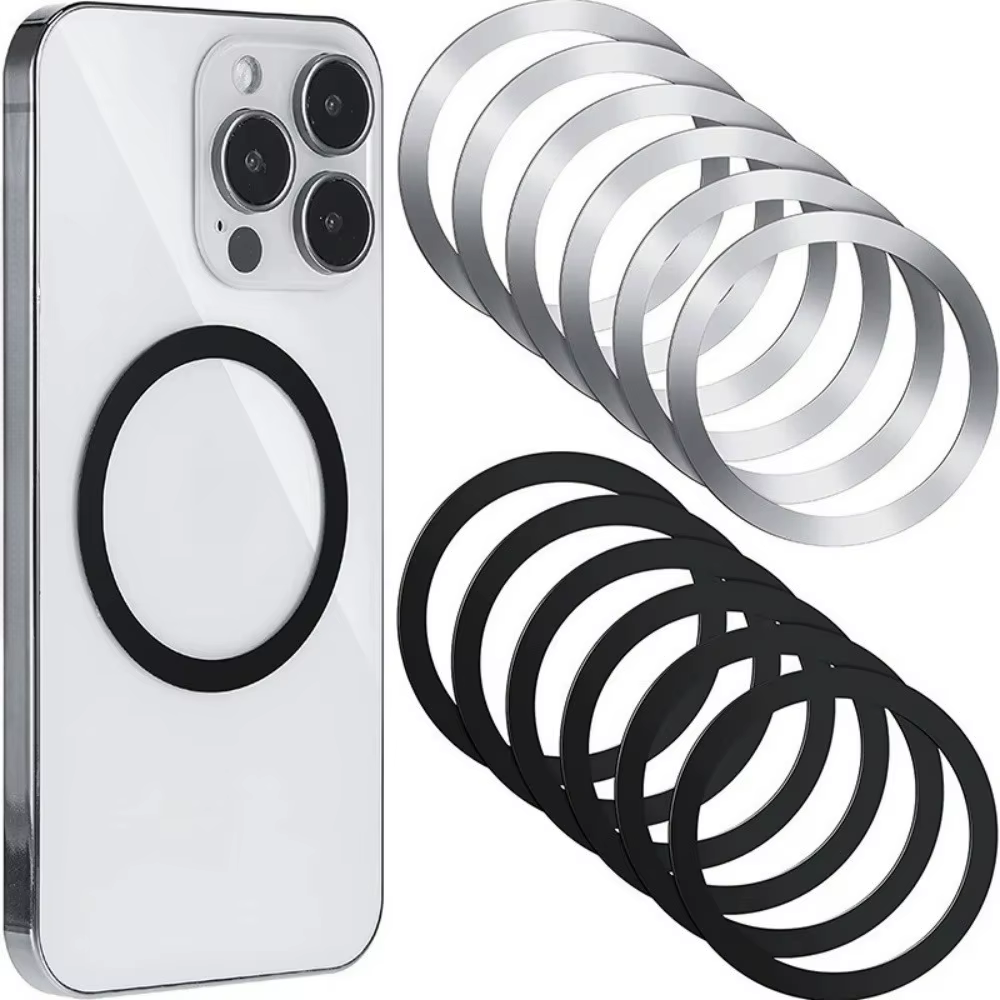 MagSafe Anillo Magnético de Metal para iPhone 16-12 Pro Max - Carga - imagen 2