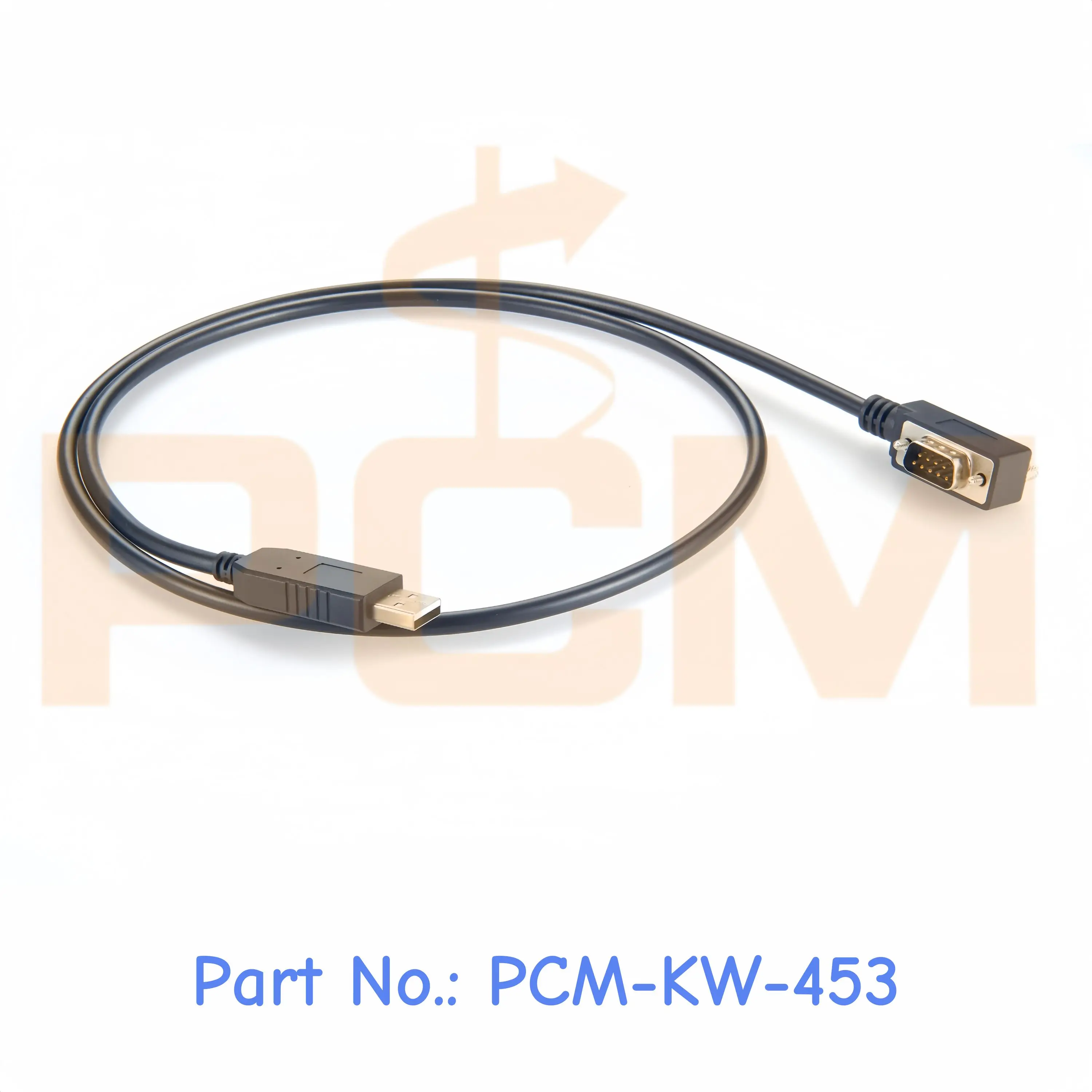 Cable serie FTDI USB a DB9 RS232 en ángulo izquierdo con chip FT232RNL Cable adaptador serie DB9 RS232 de 90 grados de 9 pines para Windows Mac - imagen 5