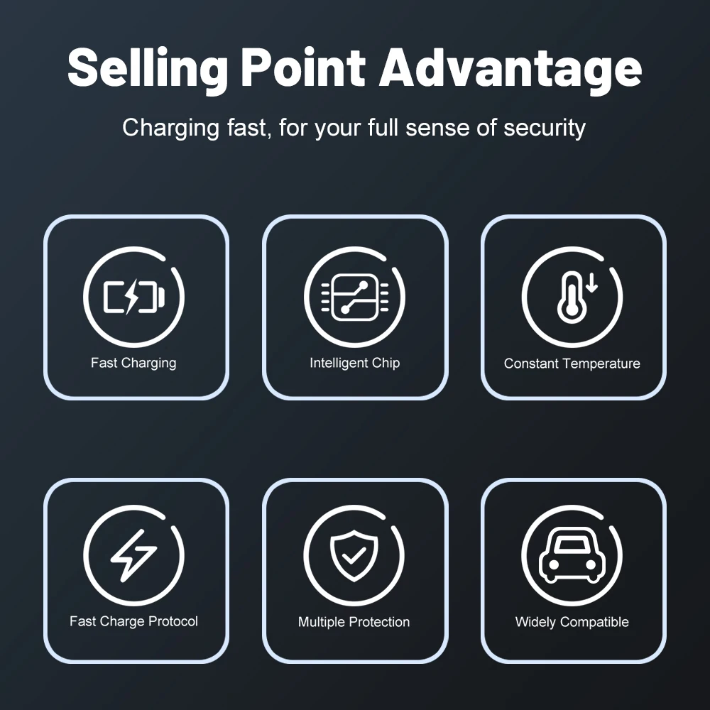 63W siete colores gradiente luz de respiración 3USB + 3PD cargador de coche adaptador de teléfono de carga rápida para Xiaomi iPhone Samsung cargador - imagen 2