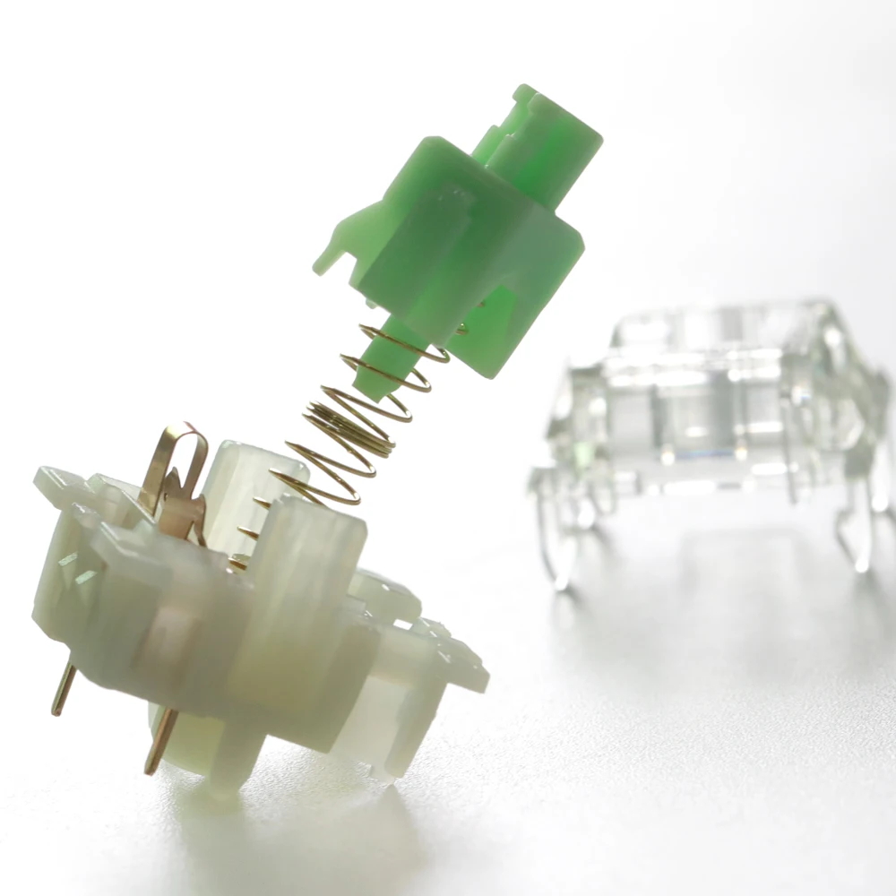 Gateron-interruptores táctiles de canguro para bebé, Material POM Original, Teclado mecánico, prelumado, 5 pines, 59g, 2,0 - imagen 3