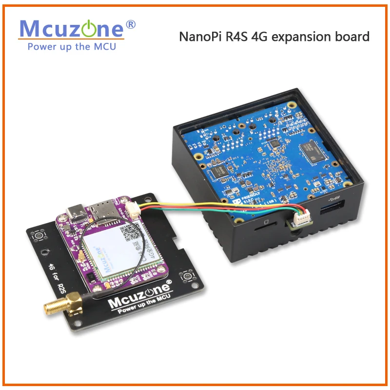 Placa de expansión NanoPi R4S 4G LTE, NL668-EU, CAT4, 4G, openwrt, linux, ubuntu,ZTE CAT 4G-EU - imagen 4
