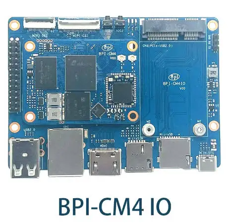 Banana Pi BPI-CM4 Amlogic A311D Quad Core ARM Cortex-A73 4G LPDDR4 16G eMMC Minipcie 26PIN compatible con salida HDMI correr Android Linux - imagen 4