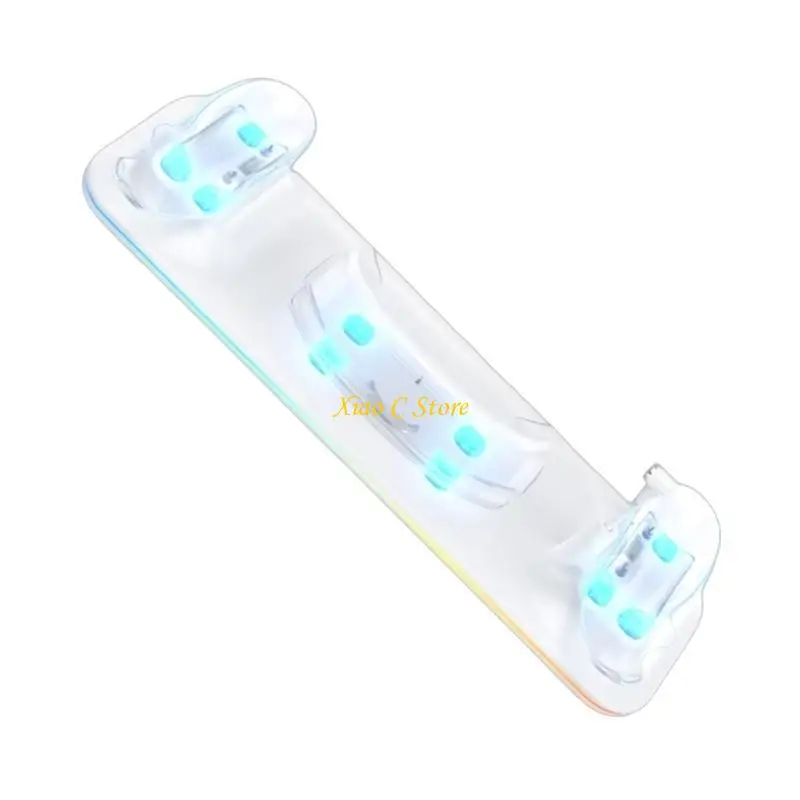 Y1AE CARGA CARGA CARGA DEL LED Accesorios soporte visualización para 3 Controladores auriculares LED Carga - imagen 3