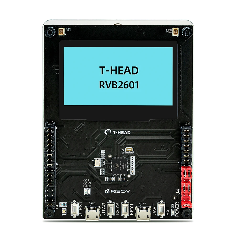 Placa de desarrollo RVB2601, cabezal en T Xuantie E906 RISC-V Core, 220MHz, compatible con cosas AliOS y otros sistemas RTOS - imagen 2