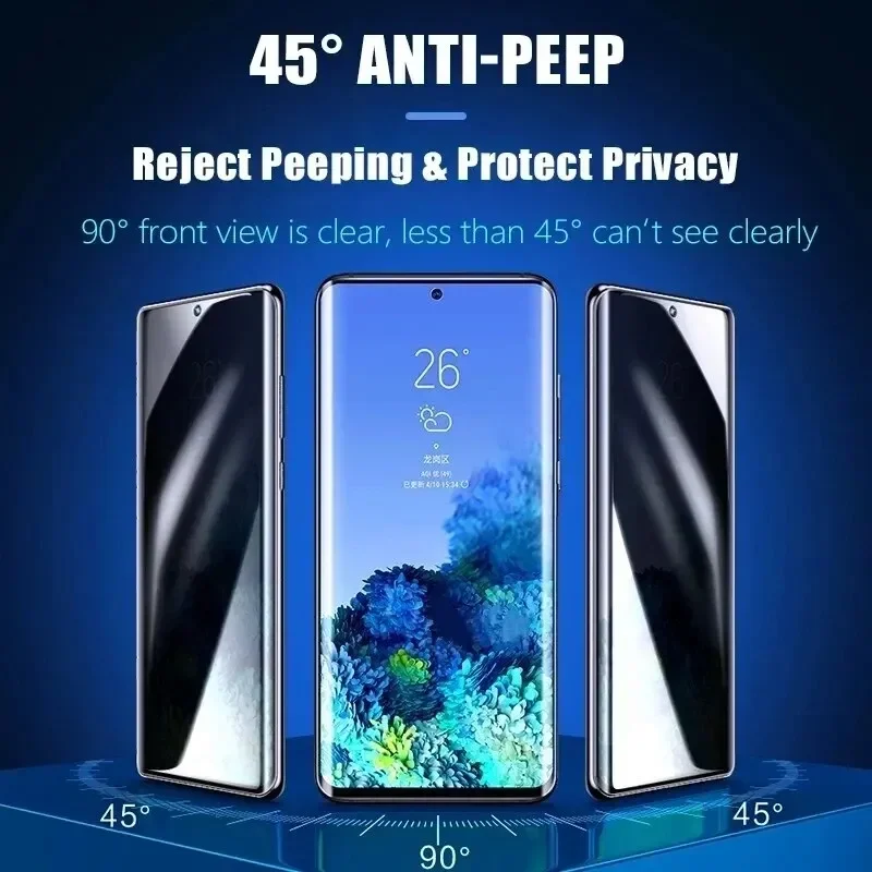 2 uds película de hidrogel antiespía para Honor Magic 7 6 5 Pro Lite 5G Protector de pantalla de privacidad para Honor 300 200 100 Pro X9a X8a X7a - imagen 3