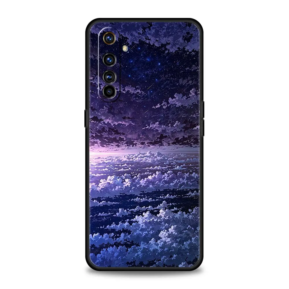 Arte de moda puesta de sol pintura brillante funda para Realme 13 12 11 10 4G 9 8 5G 7 GT5 GT3 Pro Plus C21 C11 C25 C35 GT Neo 2 3 3T 5 cubierta - imagen 5