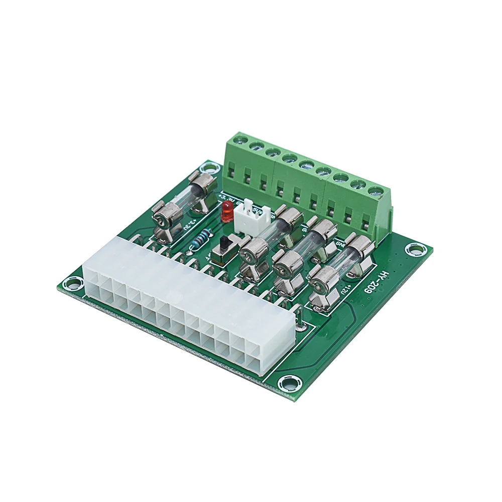 Placa adaptadora de corriente ATX de escritorio, módulo de cableado de toma de corriente para ordenador ATX - imagen 2