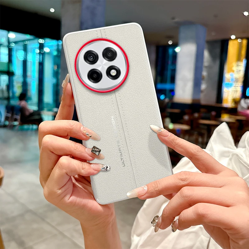 Simple Style Case For Oneplus 13 13R ACE5 Pro High-quality Leather Shockproof Protection Phone Back Cover For Oneplus ACE5 Pro - imagen 3