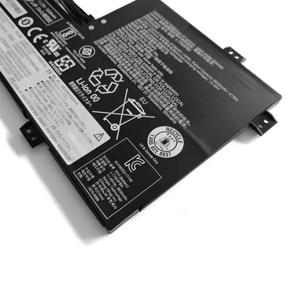 Nueva batería Original y genuina para ordenador portátil L17L3PB0 11,4 V 42Wh para Lenovo Chromebook 100E 300E 500E Winbook 300E 81M9 L17M3PB0 et - imagen 5