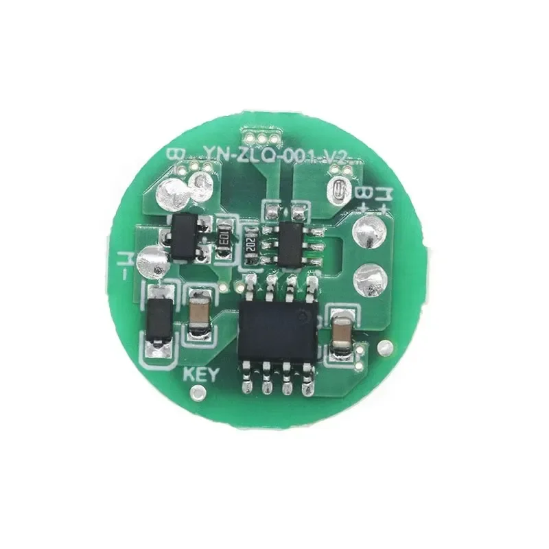 Placa controladora de linterna fuerte, 5W, 10W, Control de tres velocidades, módulo de carga y descarga tipo c, 1/5 Uds. - imagen 4