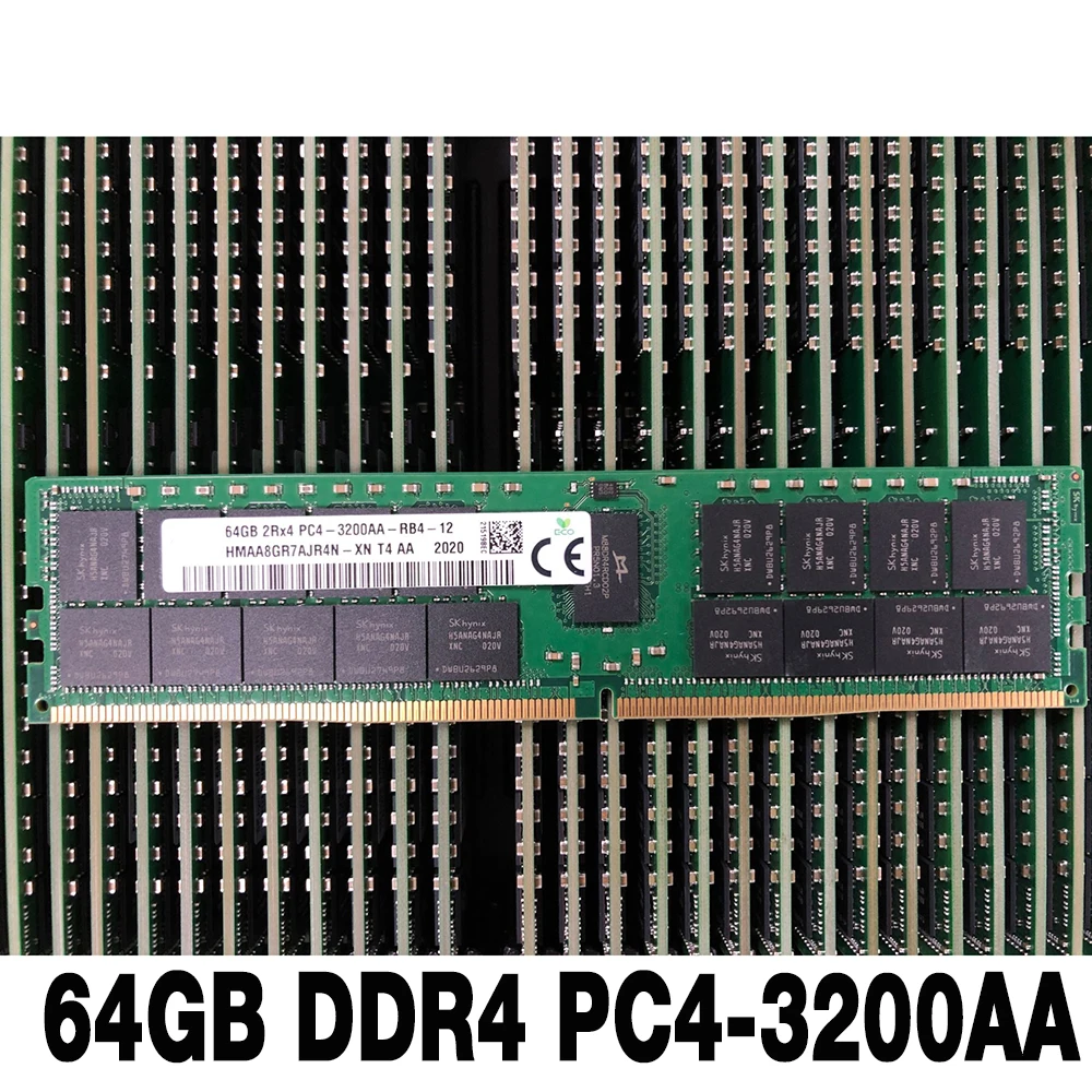 1 Uds RAM 64G REG ECC memoria HMAA8GR7AJR4N-XN 64GB 2RX4 DDR4 PC4-3200AA - imagen 3
