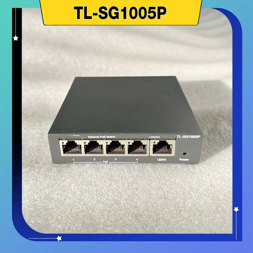 Conmutador OOE Ethernet Gigabit completo TL-SG1005P - imagen 2
