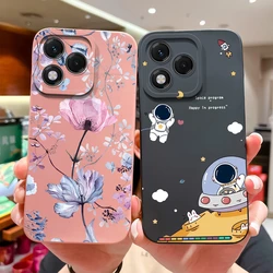 Funda Silicona Líquida Honor 400 Lite – Diseño Astronauta Antigolpes