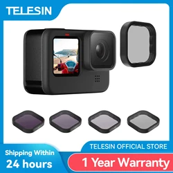 Telesin Filtros ND8 ND16 ND32 CPL para GoPro Hero 9-12