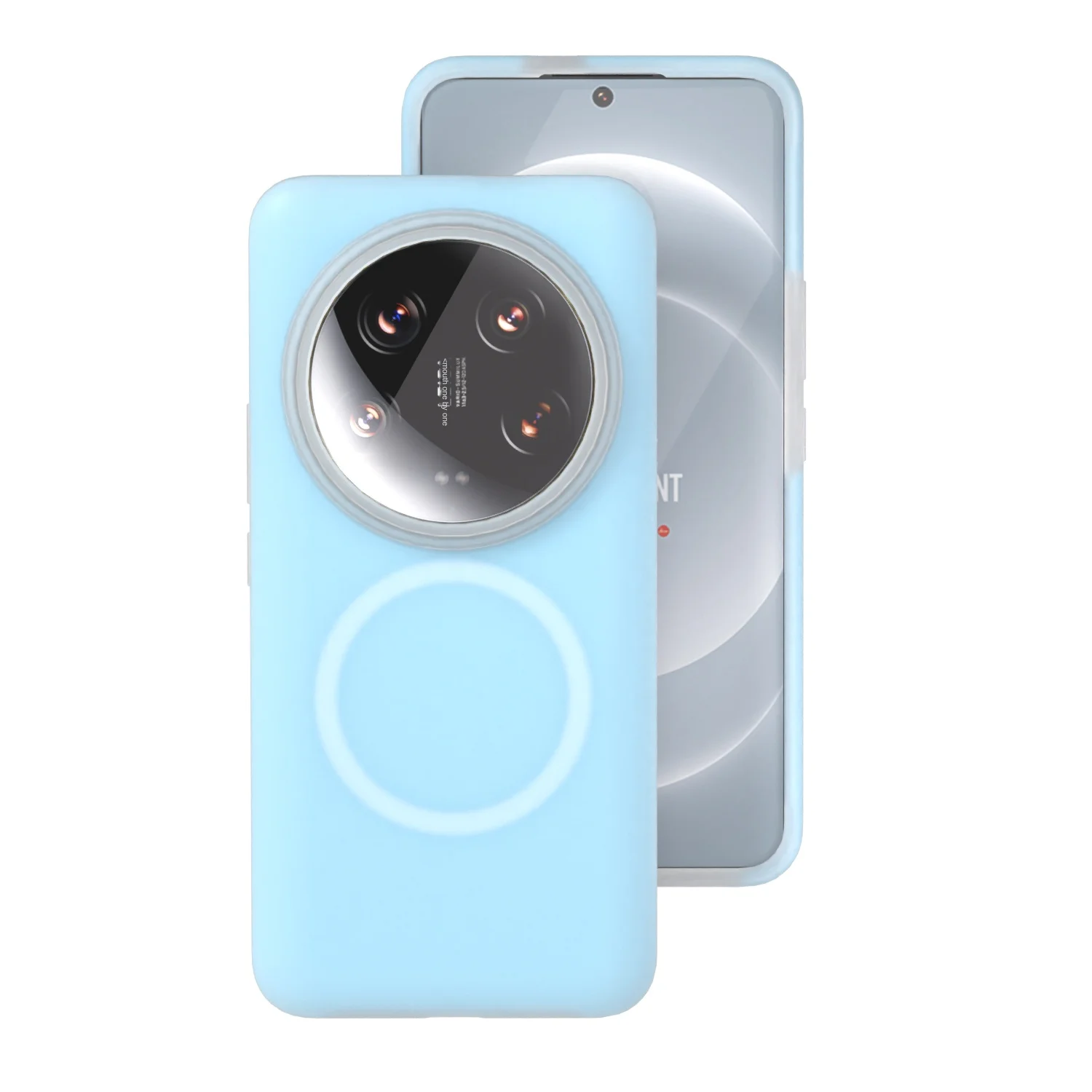 Para Huawei Honor Magic 7 Pro funda de silicona líquida suave MagSafe carga inalámbrica funda protectora trasera para Magic 7 6 5 Pro 6lite