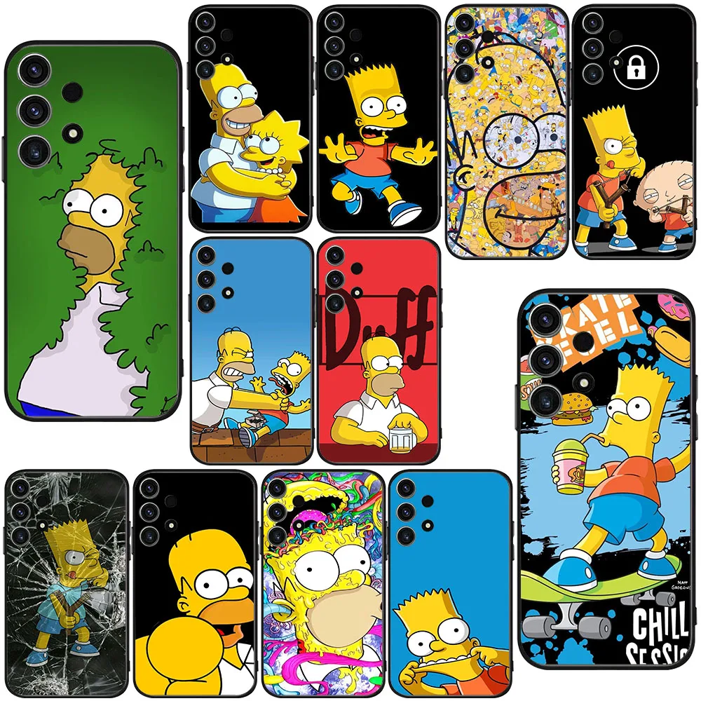 BK-11 divertido Cool SSimpsonS funda blanda para Xiaomi Poco X2 X3 X4 X6 X7 F6 F7 GT NFC Ultra Pro