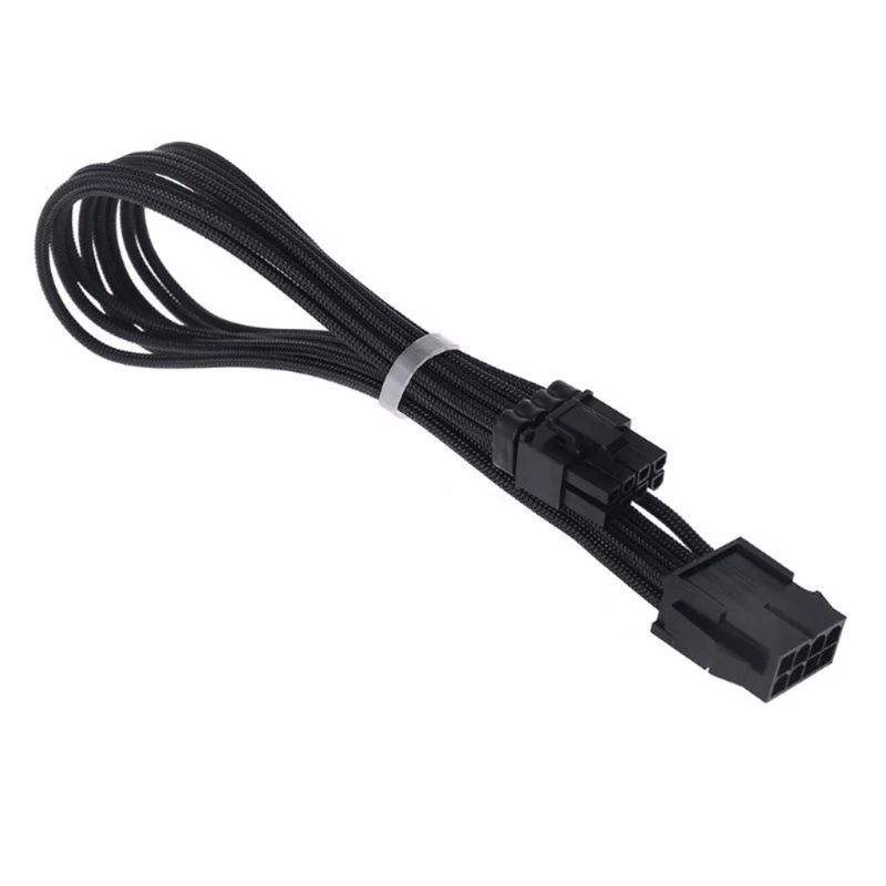 Adaptador de fuente de alimentación GPU PCIe a 8 pines (6 + 2) PCIExpress, tarjeta gráfica de vídeo, Cable de extensión de alimentación para ordenador PC