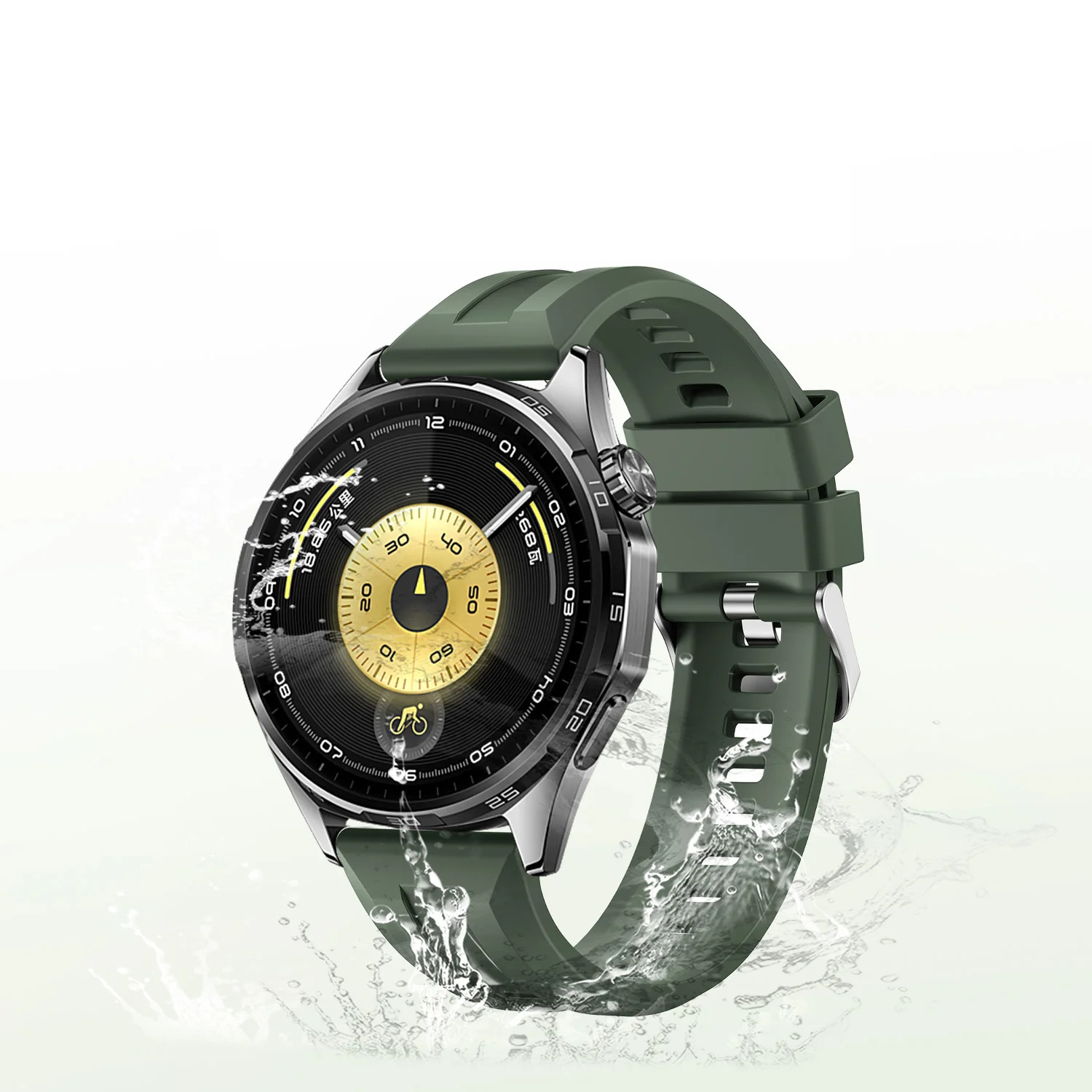 Correa de silicona de 22mm para Suunto RACE 2 S/Run/Ocean/Correa de repuesto Vertical para pulsera Suunto 5 9 Peak Pro - imagen 3