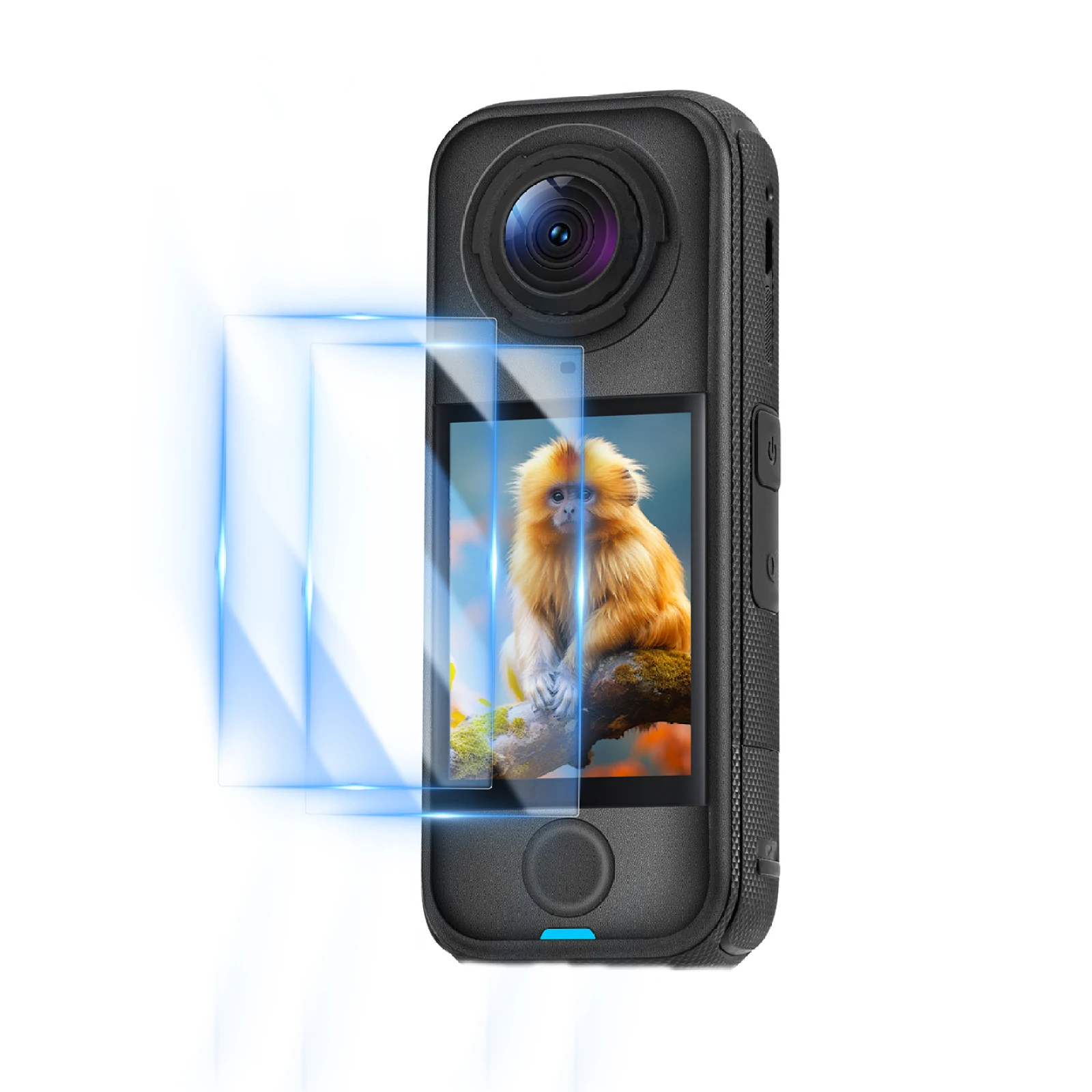 Protector de pantalla para cámara de acción Insta360 X4 Air, 2 uds. - imagen 3