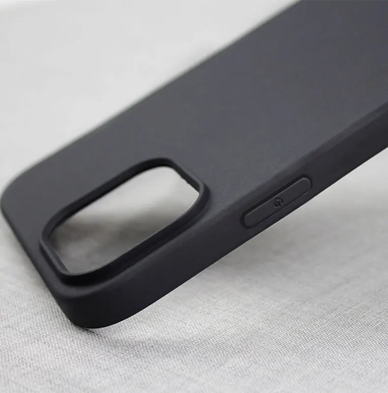 Funda de color caramelo para iphone 11 12 13 14 pro max funda mate para iphone 13 mini funda de silicona suave TPU para iphone14 Plus 14 Pro Max - imagen 4