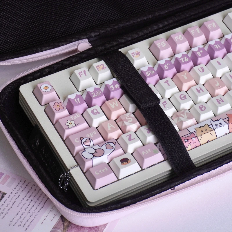 Crush80 Evo80 80% teclado mecánico con diseño personalizado bolsa de almacenamiento bonita a prueba de polvo resistente a los arañazos bolsa de teclado portátil regalo - imagen 2
