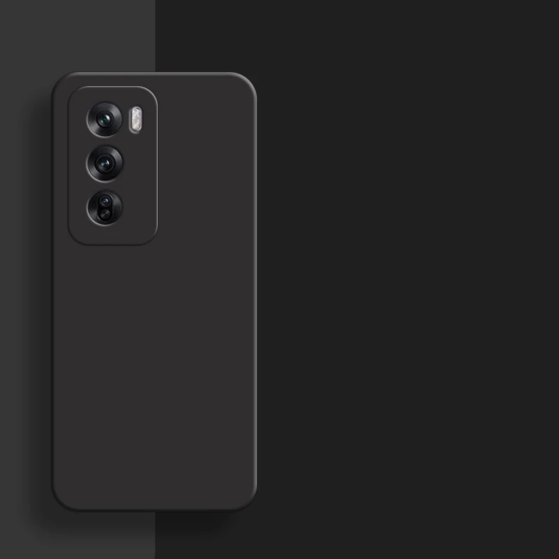 Funda protectora de silicona líquida Original para OPPO Reno12 5G, cubierta de 6,7 pulgadas, parachoques nuevo - imagen 3