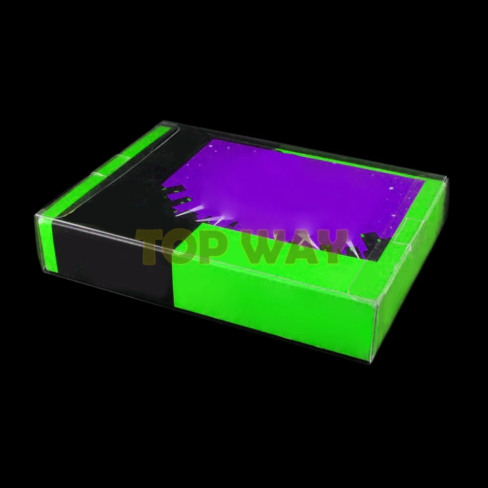 30 Uds transparente para Gameboy Advanve Color cartucho de juego caja protectora CIB juegos plástico PET para SNES N64 - imagen 3