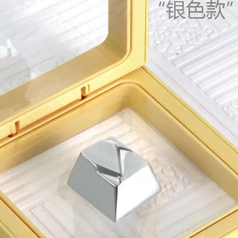 Teclas de Metal geométricas, tapa de tecla personalizada, altura Chreey R4, teclado mecánico Original, diseño creativo - imagen 5