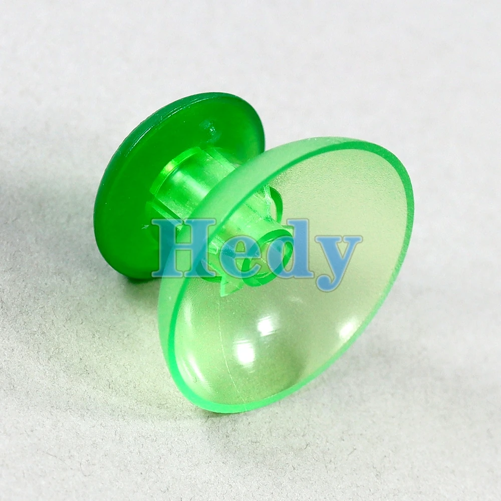 300 Uds para PS3 Joystick transparente sólido tapas de pulgar analógicas 3D tapa de seta para controlador de juego Playstation 3 PS3 - imagen 4