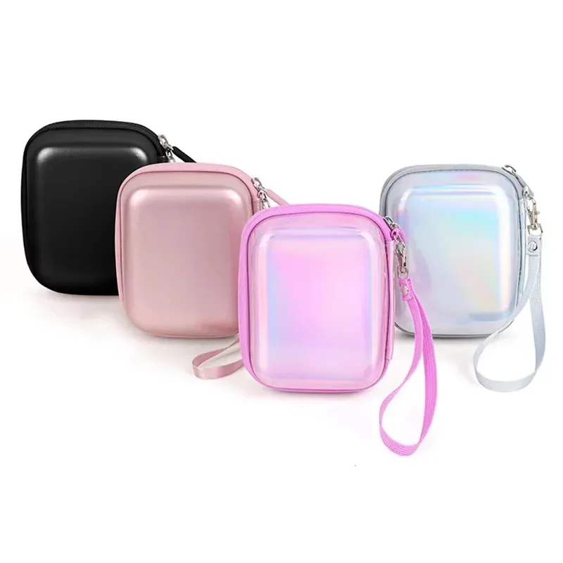 Funda de transporte a prueba de golpes para Fujifilm Instax Mini Link/2/3 /Liplay /EVO, bolsillo de malla para impresora compatible con película Instax y accesorios - imagen 5