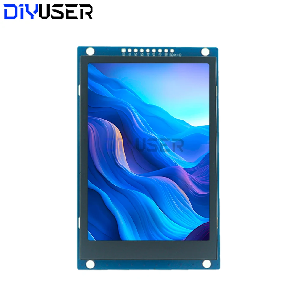 Pantalla LCD TFT de 3,5 pulgadas para Arduino Mega2560, controlador ST7796 de pantalla HD de 320x480, Compatible con 5V/3,3V - imagen 4