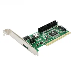 Tarjeta controladora PCI VIA6421 SATA/IDE con RAID para PC