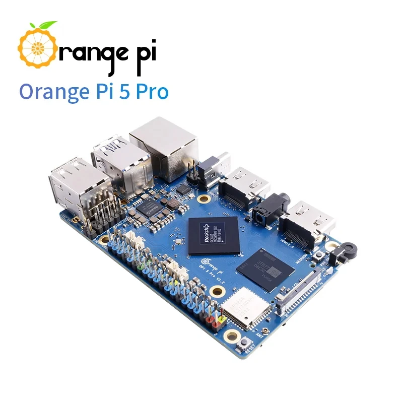 Orange Pi 5 Pro 16 8 4GB RAM LPDDR5 Rockchip RK3588S Gigabit Ethernet Wi-Fi 5 + BT5.0 256GB eMMC ordenador de placa única Mini PC - imagen 3