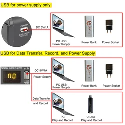 Freeboss AG-06M Mezclador de Audio USB con Alimentación Fantasma