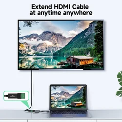 Adaptador HDMI 8K MOSHOU Macho a Hembra 90°/270° para PS5
