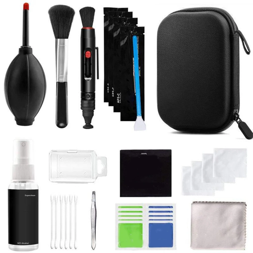 Juego de limpieza para cámara digital, lente de repuesto, Sensor de pantalla, ordenador, portátil, tableta, gafas, videocámara, herramienta de lavado