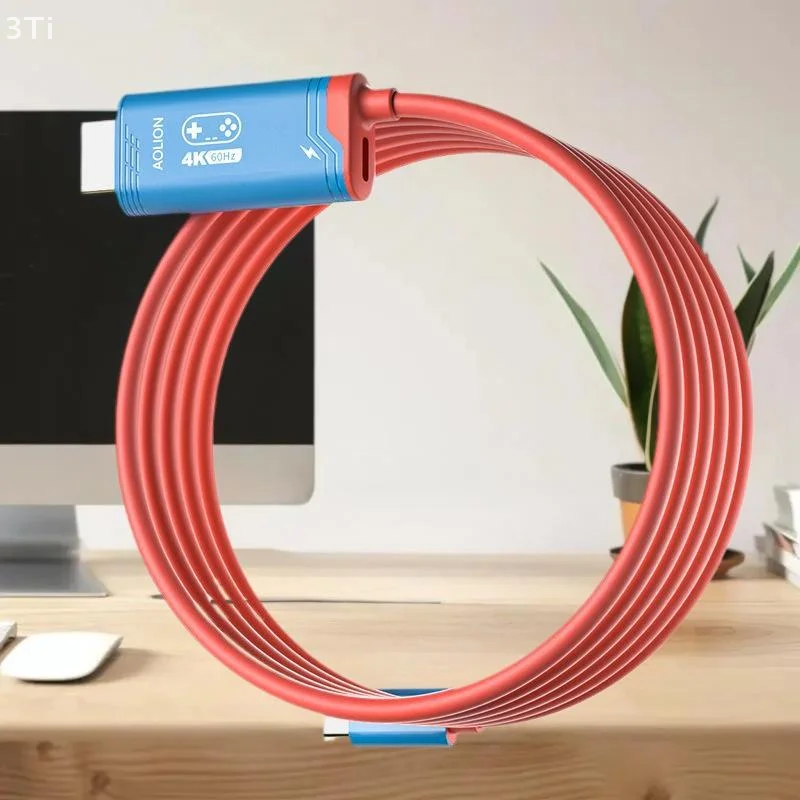 Adaptador de pantalla directa para TV, cable de proyección HD para Switch 2, convertidor de base portátil NS2 - imagen 4