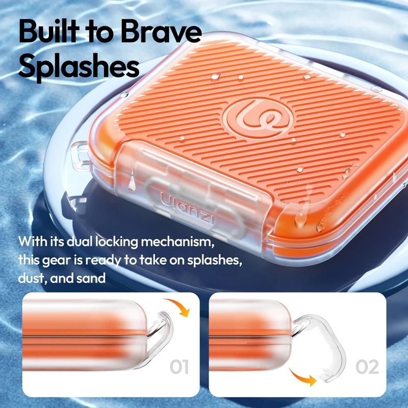 Ulanzi CC01 Mini estuche para tarjeta de memoria portátil estuche protector impermeable para tarjetas SD TF CFA (2 de 3) - imagen 5