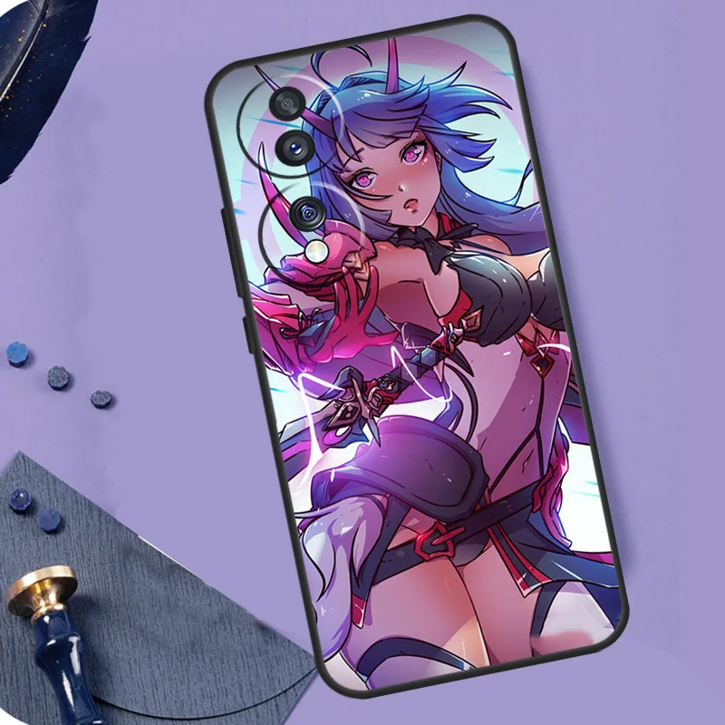 Funda de impacto Herrscher of Thunder Honkai para Honor 70 90 50 Lite 200 400 Pro X9a X9b X9c X9d X8a X8b X8c Magic 7 5 6 8 Pro Coque - imagen 5