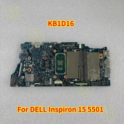 CN-KB1D16 KB1D16 para la placa base del ordenador portátil DELL Inspiron 15 5501 con CPU de I5-1035G1 prueba de 100% buena