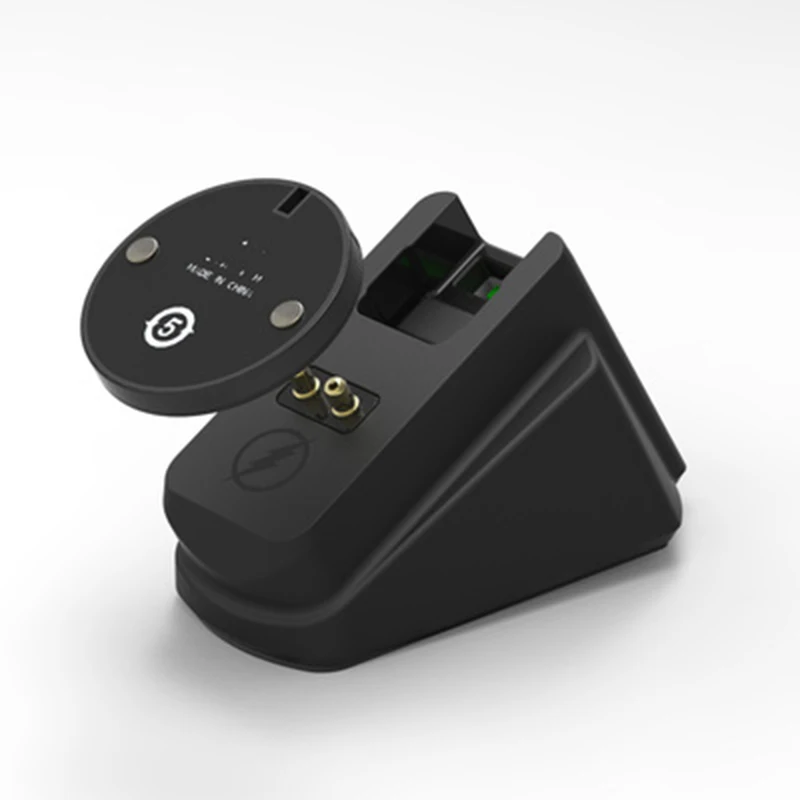Base de carga de energía RGB de plástico para Logitech G Pro X, ratón inalámbrico superligero, G903, G502, G703 - imagen 2