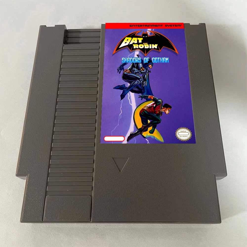 Bat y Robin Shadows of Gotham - Cartucho de juego NES de 8 bits para juego NES Cosnole - imagen 3