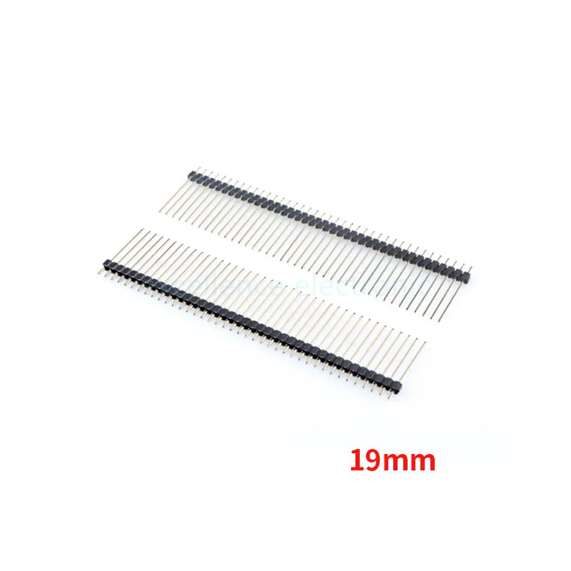 Cabezal Macho 40 Pines 2mm Chapado Oro – Protoboard de una fila - imagen 4